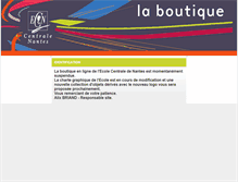 Tablet Screenshot of centralenantesboutique.com